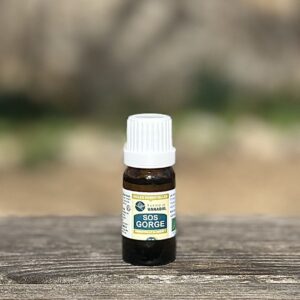 Synergie huiles essentielles bio SOS Gorge